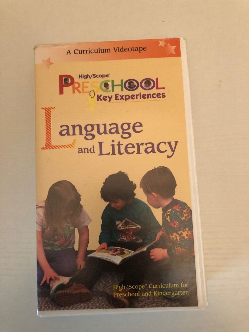 High Scope Pre School Language and Literacy VHS a‎ Curriculum Videotape